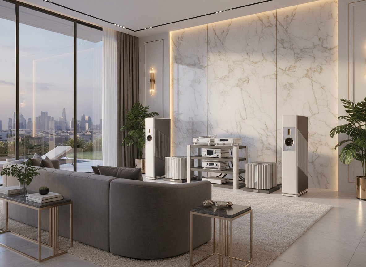 Burmester system in luxury apartment